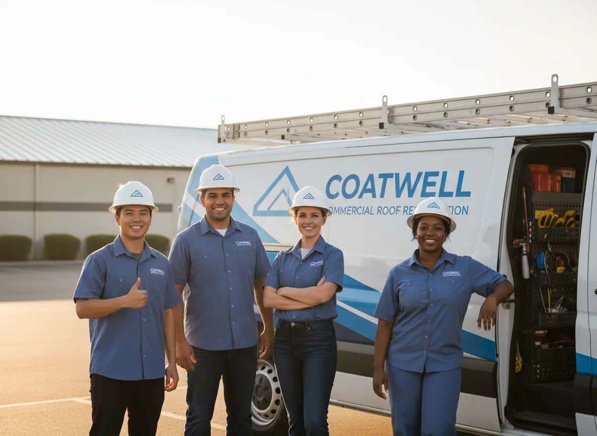 Commercial roof coating company in Steuben, WI